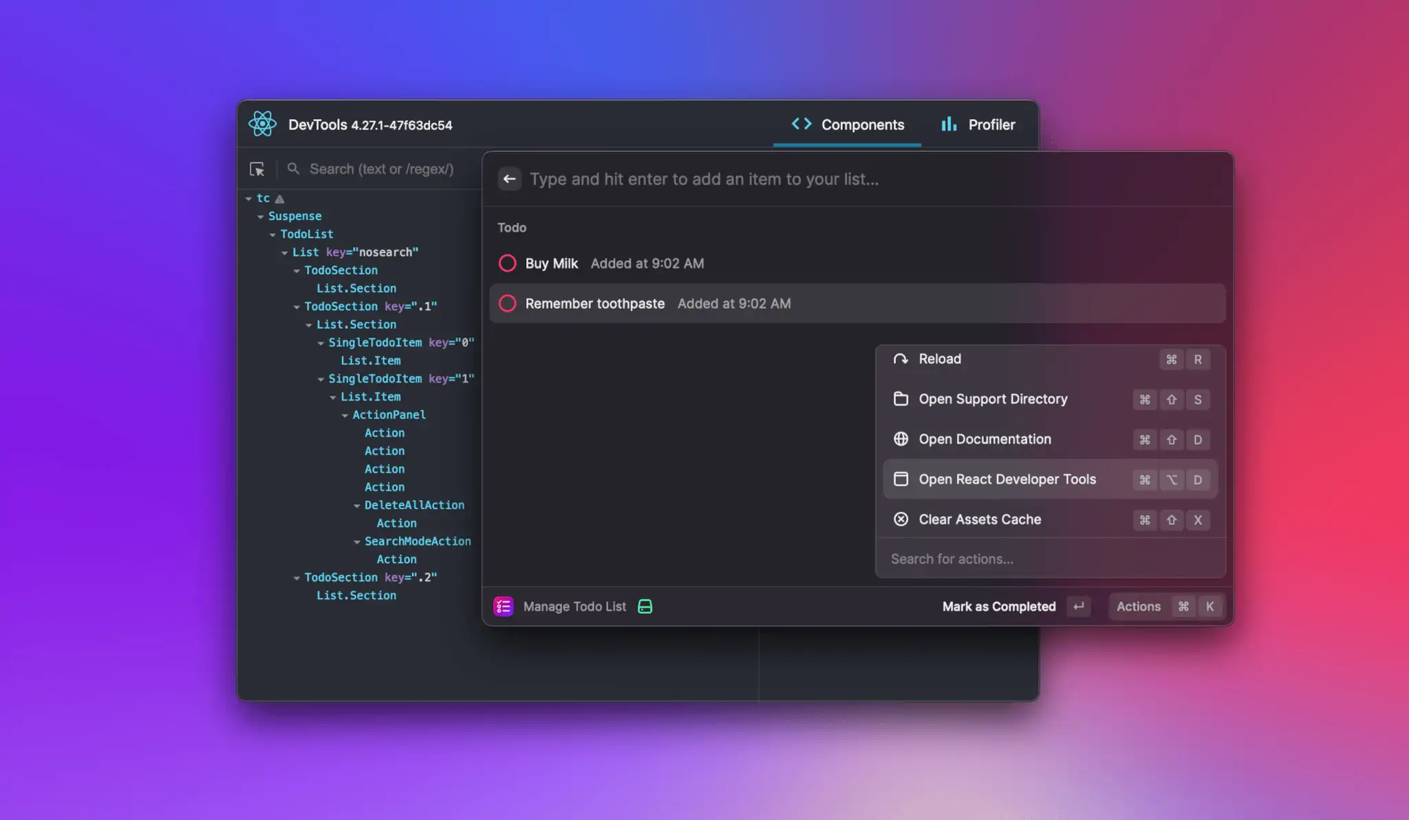 React Developer Tools