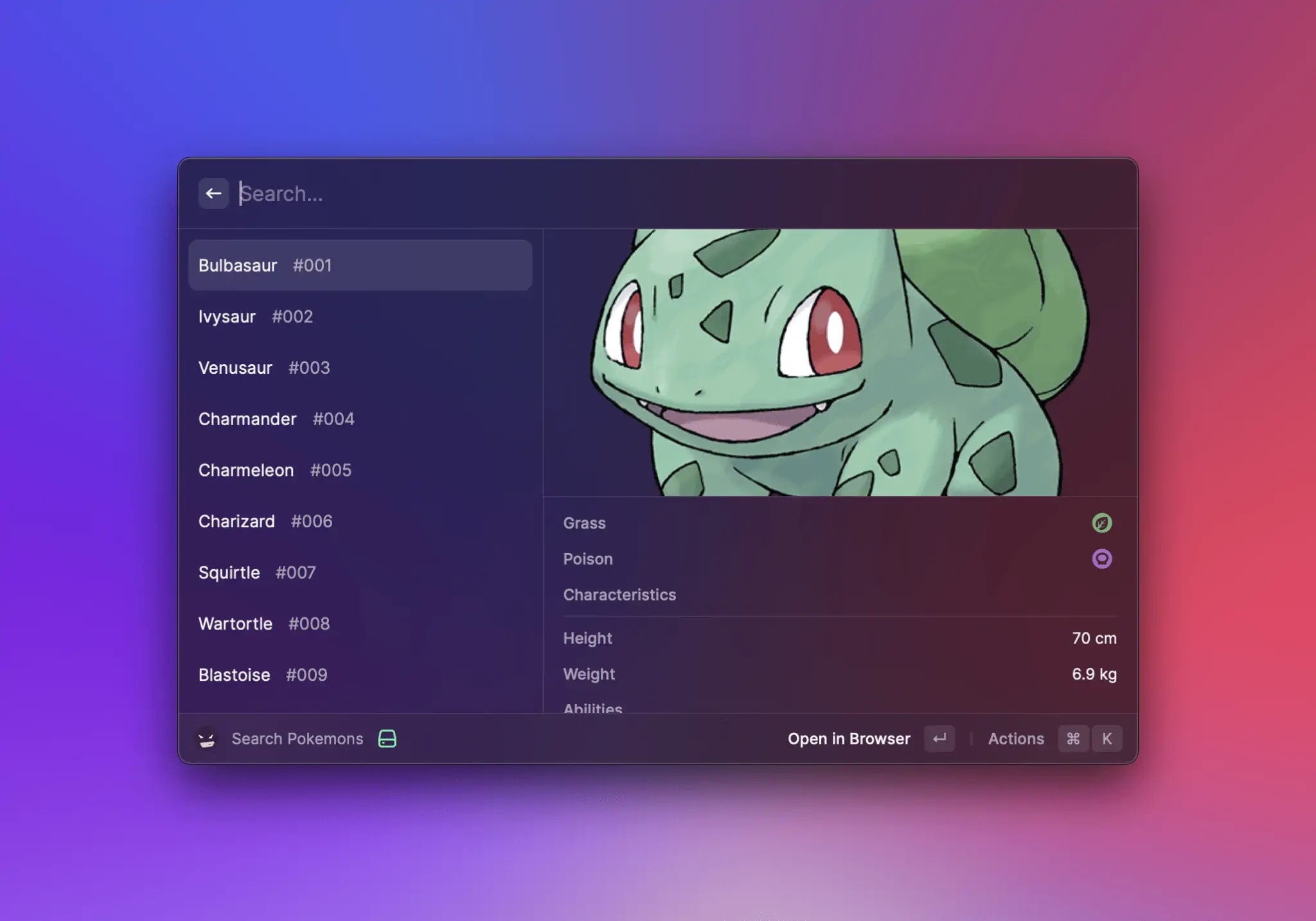 List Detail-metadata illustration